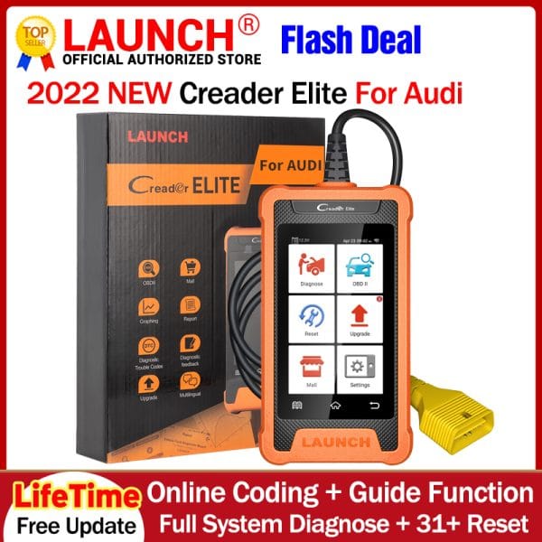 Launch Creader Elite VAG – tester VW, Audi, Skoda, Seat – imagine 6
