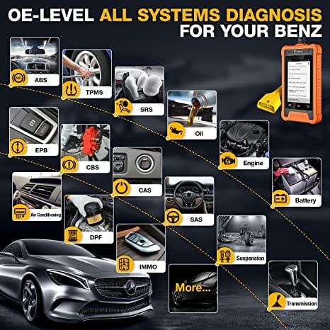Launch Creader Elite Mercedes – tester Mercedes-Benz – imagine 2