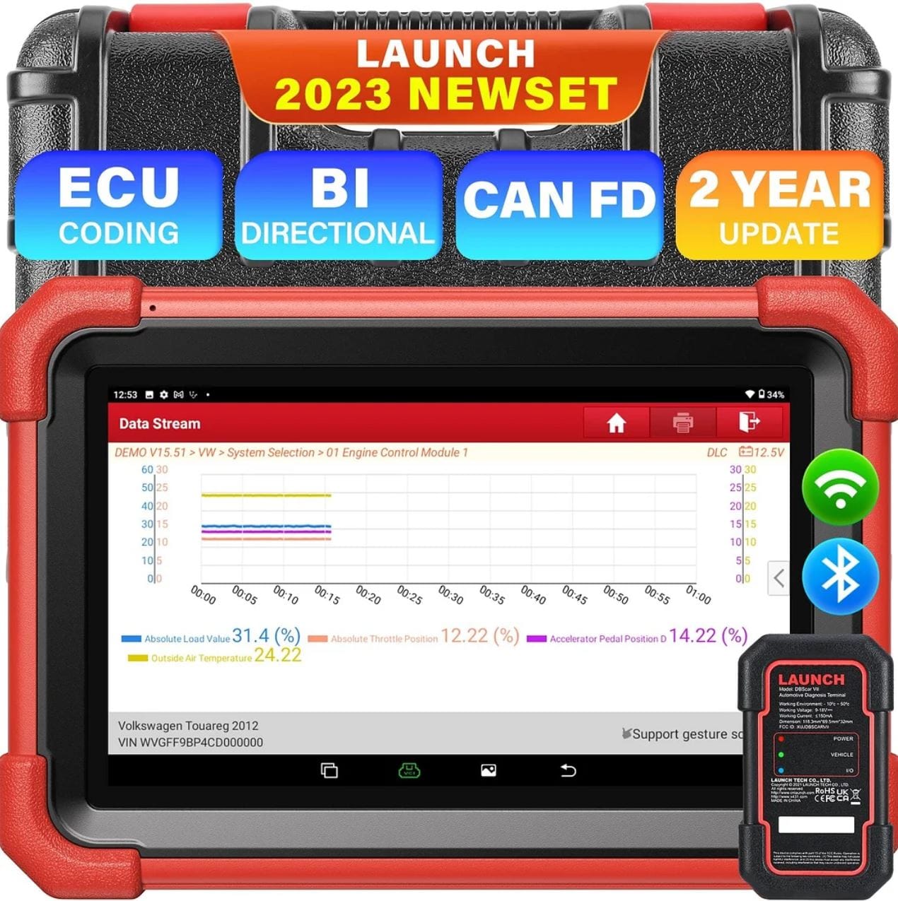 Launch X431 CRP919X BT – imagine 2